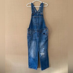 Old Navy Kids Classic Blue Denim Overalls size 6/7